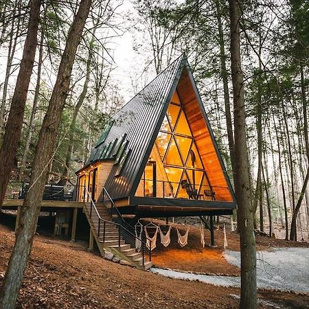 Dunlap Hollow A-Frame Rockbridge Exterior photo