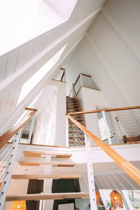 Dunlap Hollow A-Frame Rockbridge Exterior photo