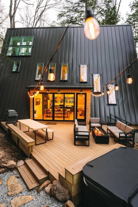 Dunlap Hollow A-Frame Rockbridge Exterior photo