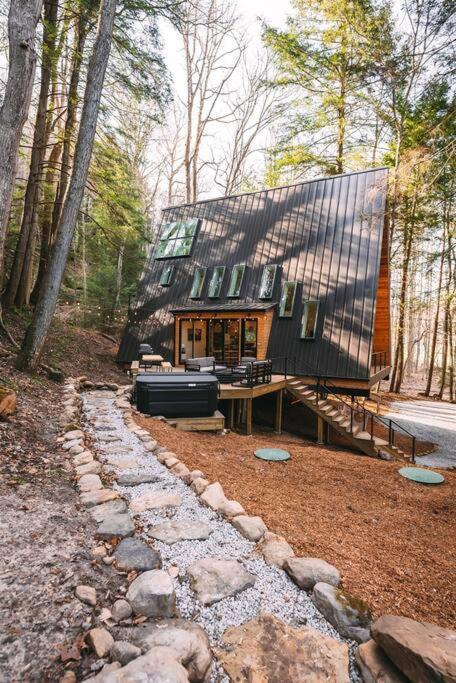 Dunlap Hollow A-Frame Rockbridge Exterior photo