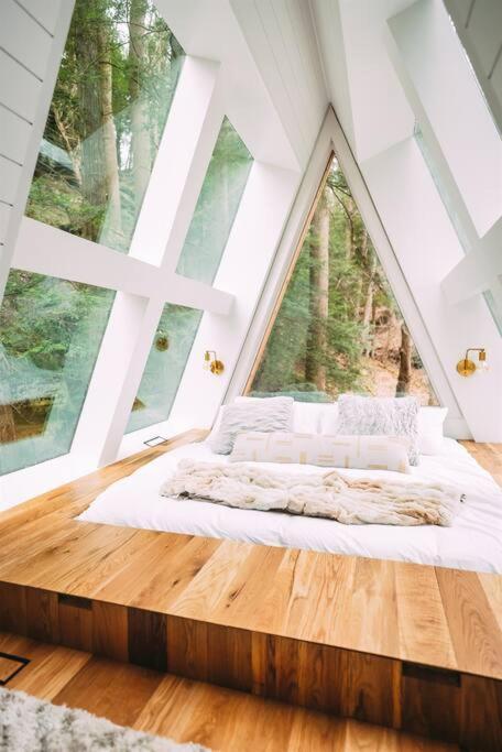 Dunlap Hollow A-Frame Rockbridge Exterior photo