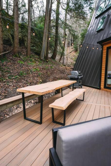 Dunlap Hollow A-Frame Rockbridge Exterior photo
